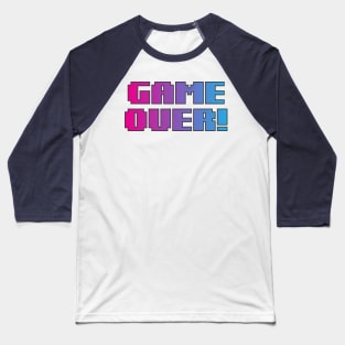 Game Over Baseball T-Shirt